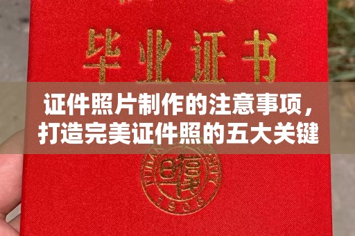 博白证件照片制作的注意事项，打造完美证件照的五大关键点