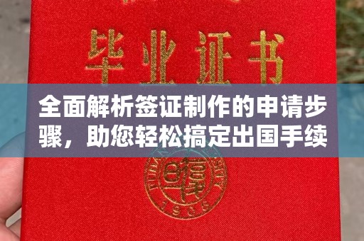 博白全面解析签证制作的申请步骤，助您轻松搞定出国手续